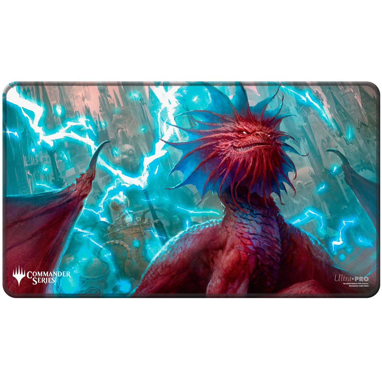 Magic TCG: Commander Series- Release 3- Enemy Color- Q3 2024 Stitched Edge Playmat Nivmizzet