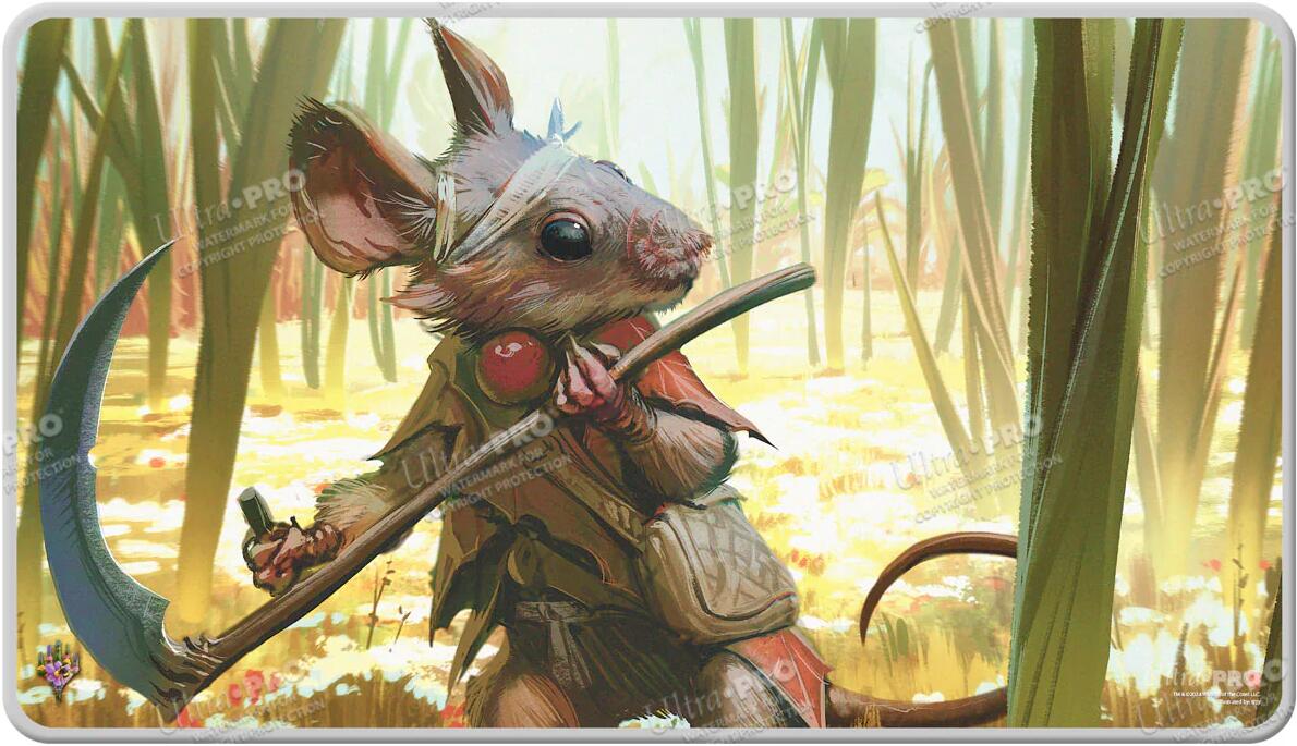 Magic TCG: Bloomburrow Black Stitched Playmat Special Guest 1