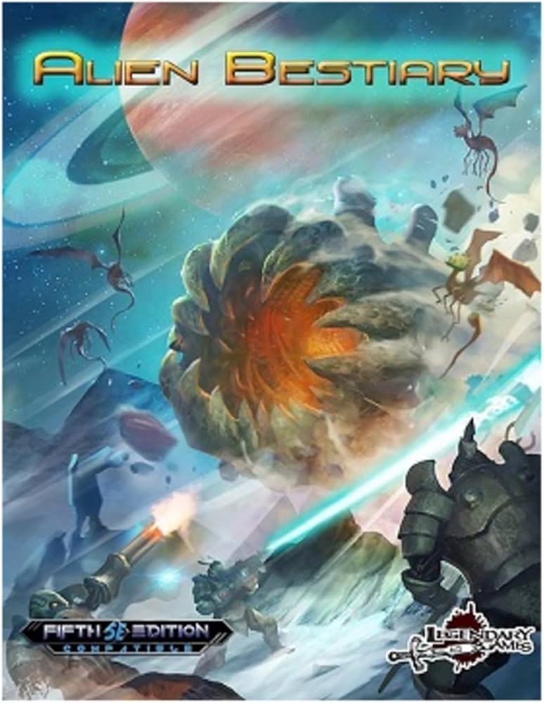 Alien Bestiary RPG Book(5E)