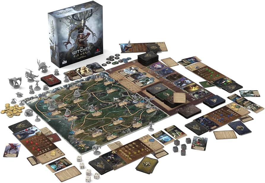 The Witcher: Old World Deluxe Edition Board Game