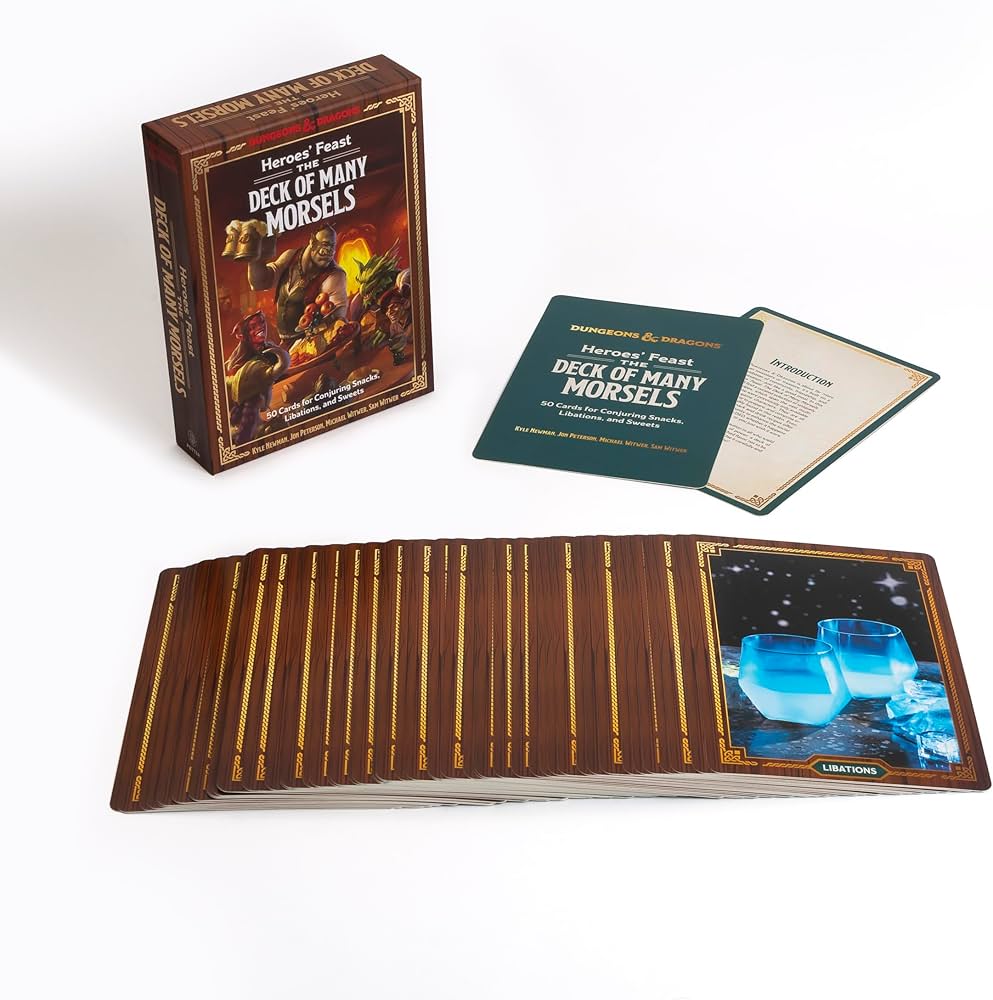 Dungeons & Dragons: Heroes Feast The Deck of Many Morsels
