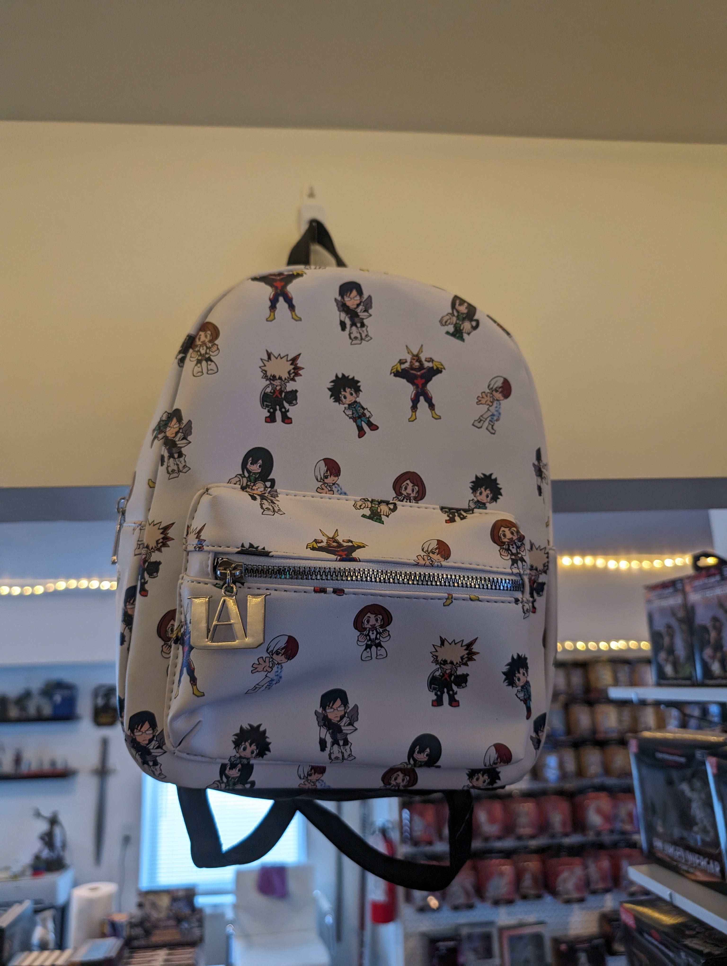 bnha mini backpack My Hero Academia Mini Backpack White – Glorious Games & Goods