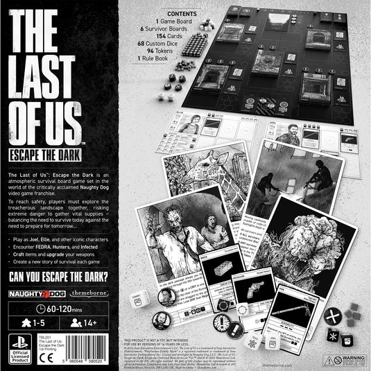 The Last of Us: Escape the Dark Board game