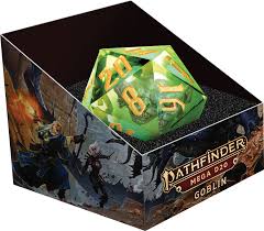 FanRoll by Metallic Dice Games 55mm Pathfinder Goblin Mammoth d20