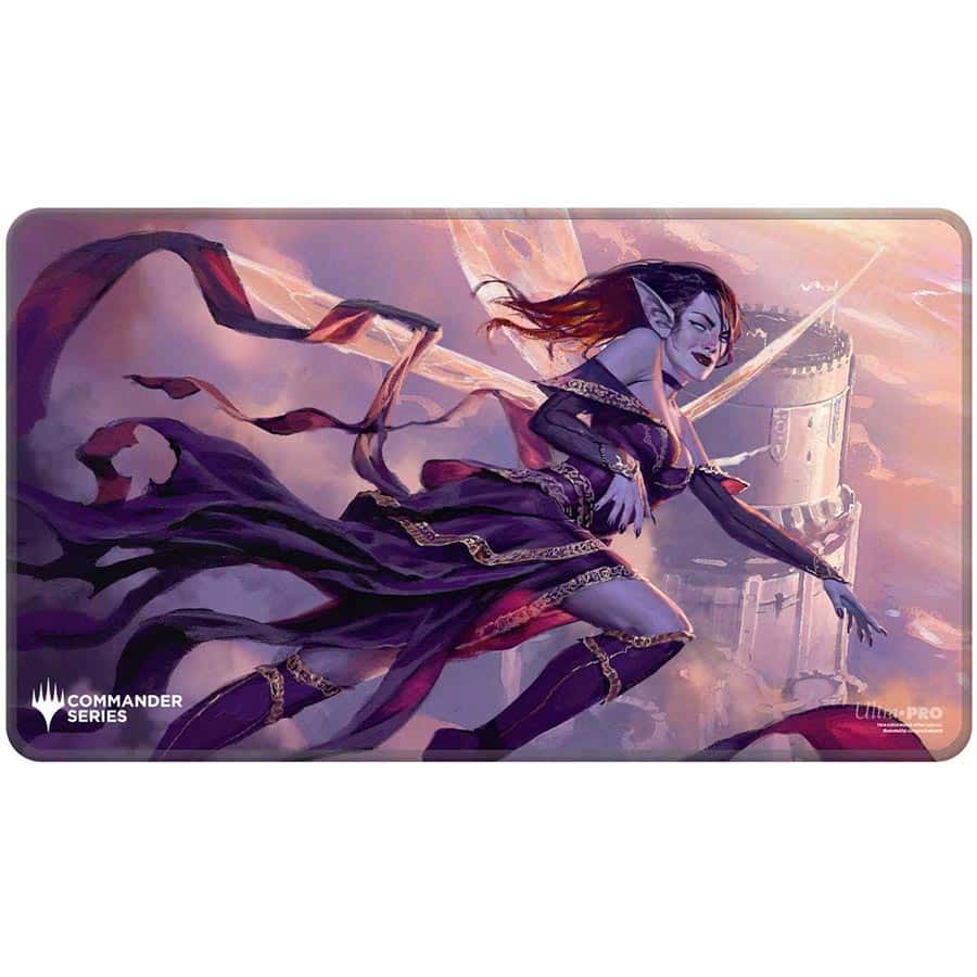 Magic TCG: Commander Series- Release 3- Three Color Shard- Q4 2024 Stitched Edge Playmat Alela