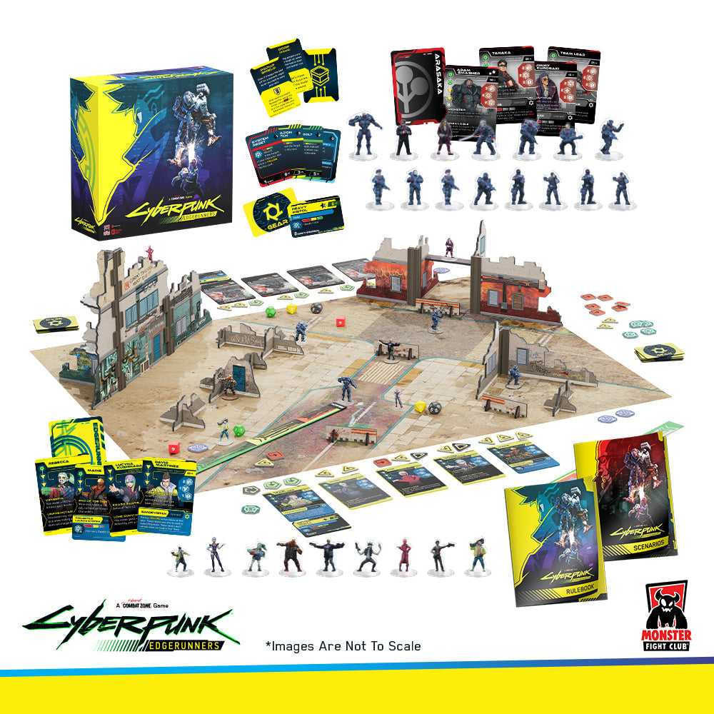 CyberPunk Edgerunners: Combat Zone- 2 Player Starter Set