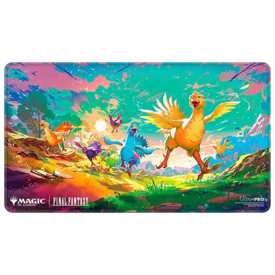 Magic TCG: Final Fantasy Holofoil Playmat Chocobos