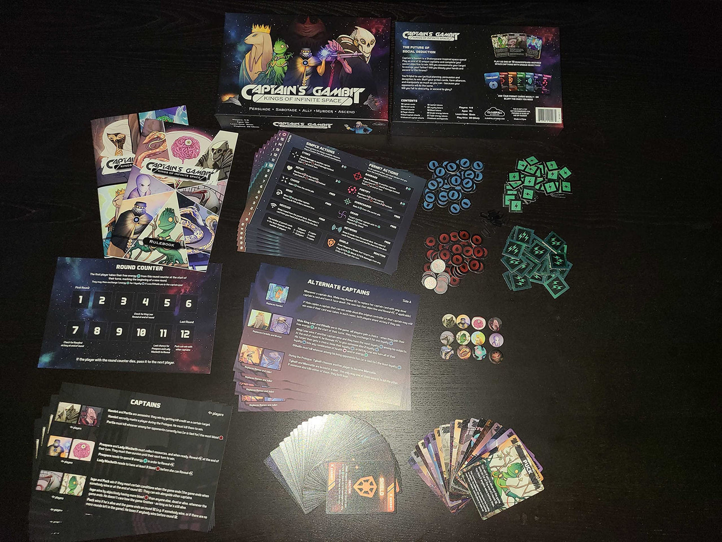 Captain's Gambit Board Game