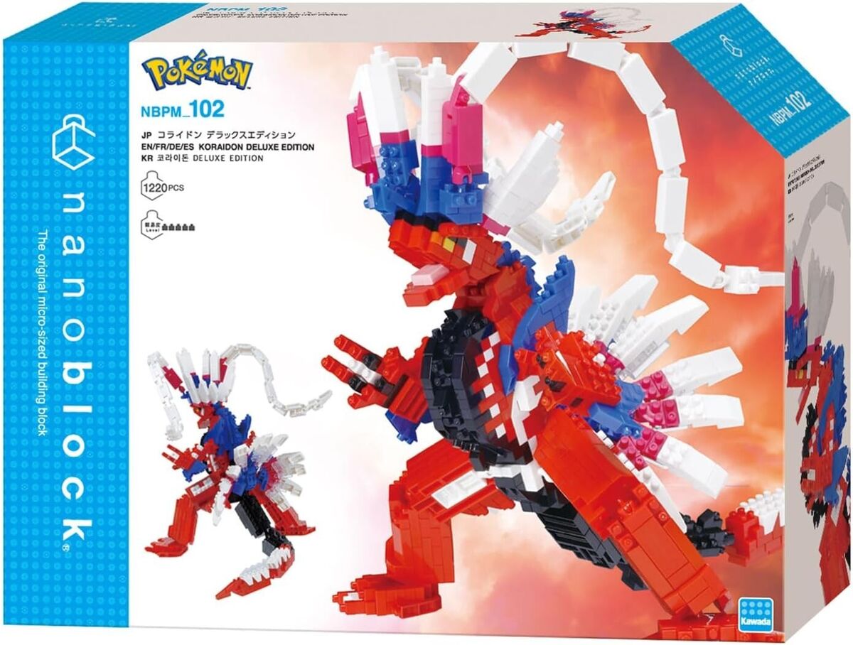 Koraidon Deluxe Edition Pokemon Nanoblock
