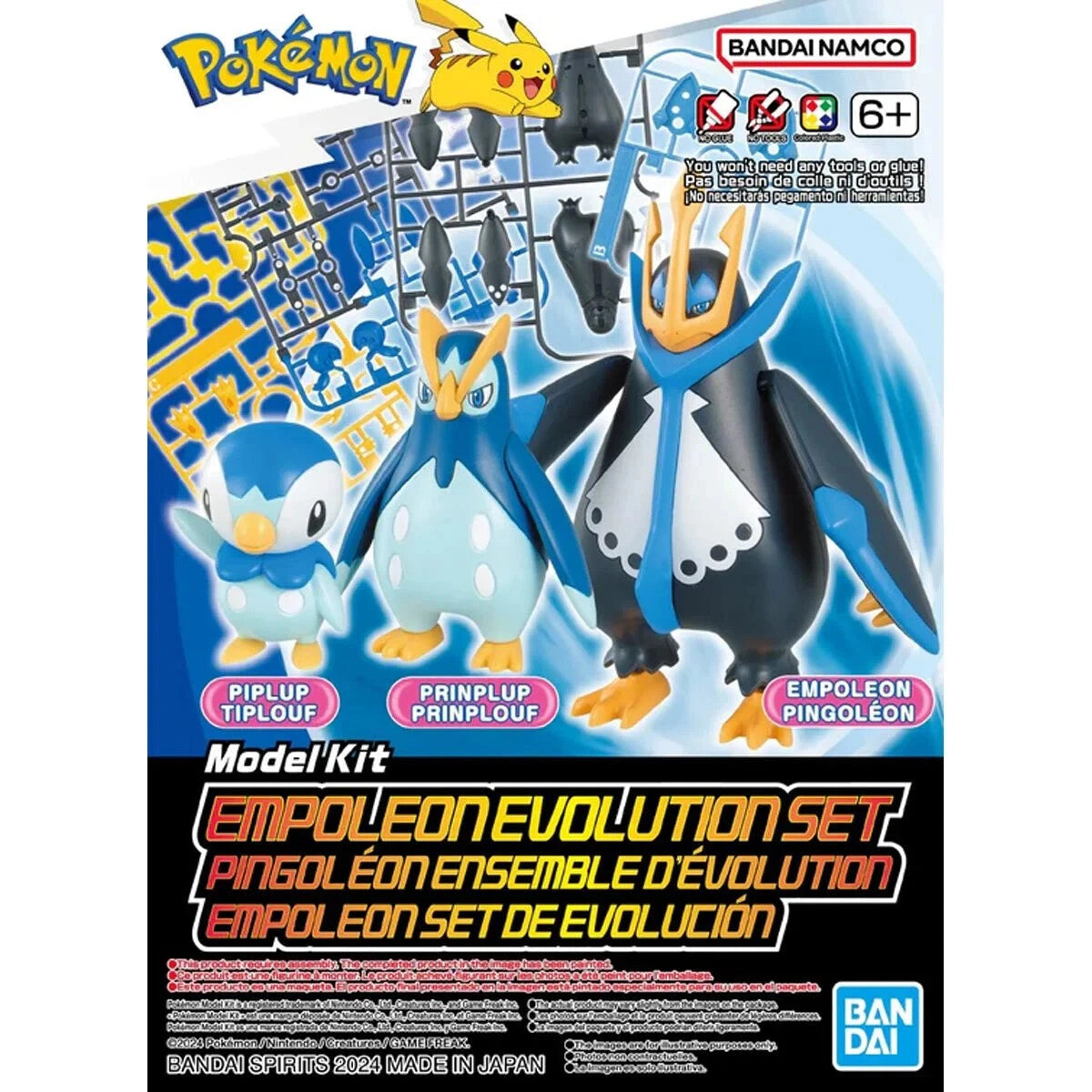 Empoleon Evolution Pokemon Model Kit