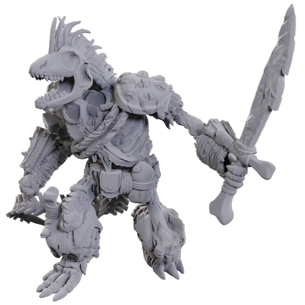 D&D Nolzur's Marvelous Unpainted Miniatures: W23 Lizardfolk Skeleton