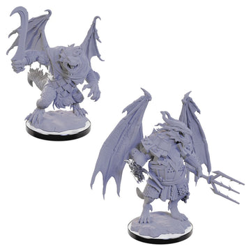 D&D Nolzur's Marvelous Unpainted Miniatures: Draconian Mage & Foot Soldier W22