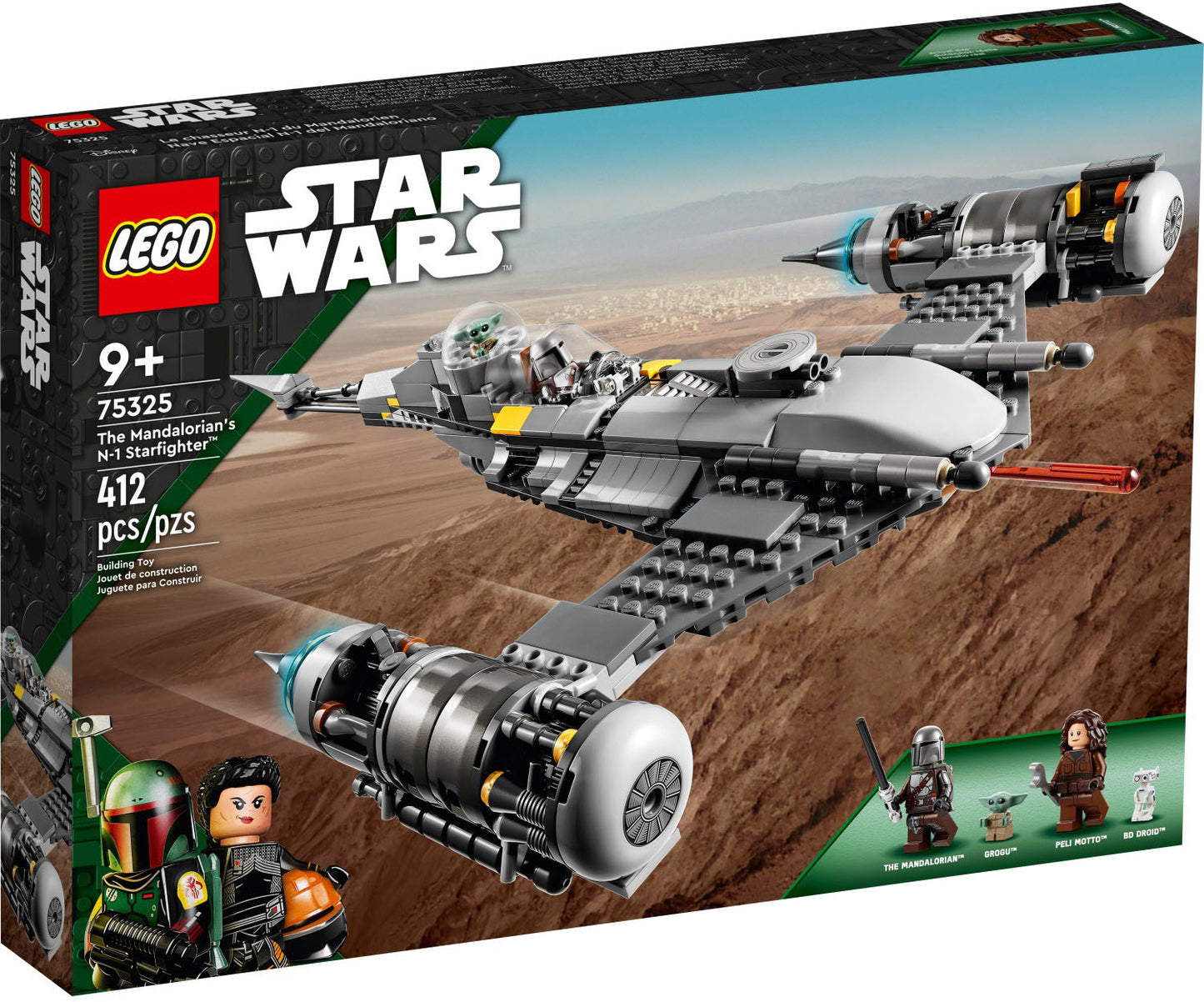 Lego Star Wars The Mandolorians N-1 Starfighter