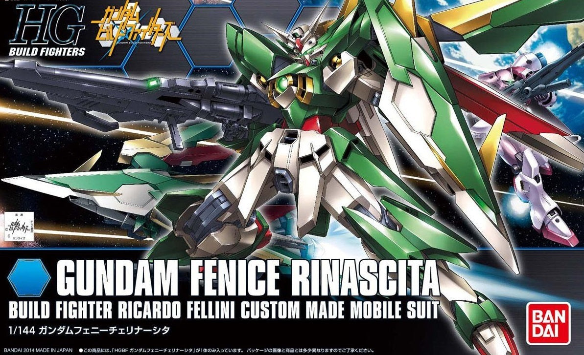 17 Wing Gundam Fenice Rinascita HGBF Model Kit