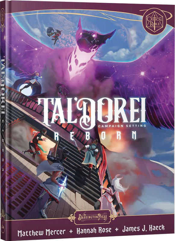 Critical Role Tal'Dorei 5E RPG Campaign Setting Reborn Hardcover