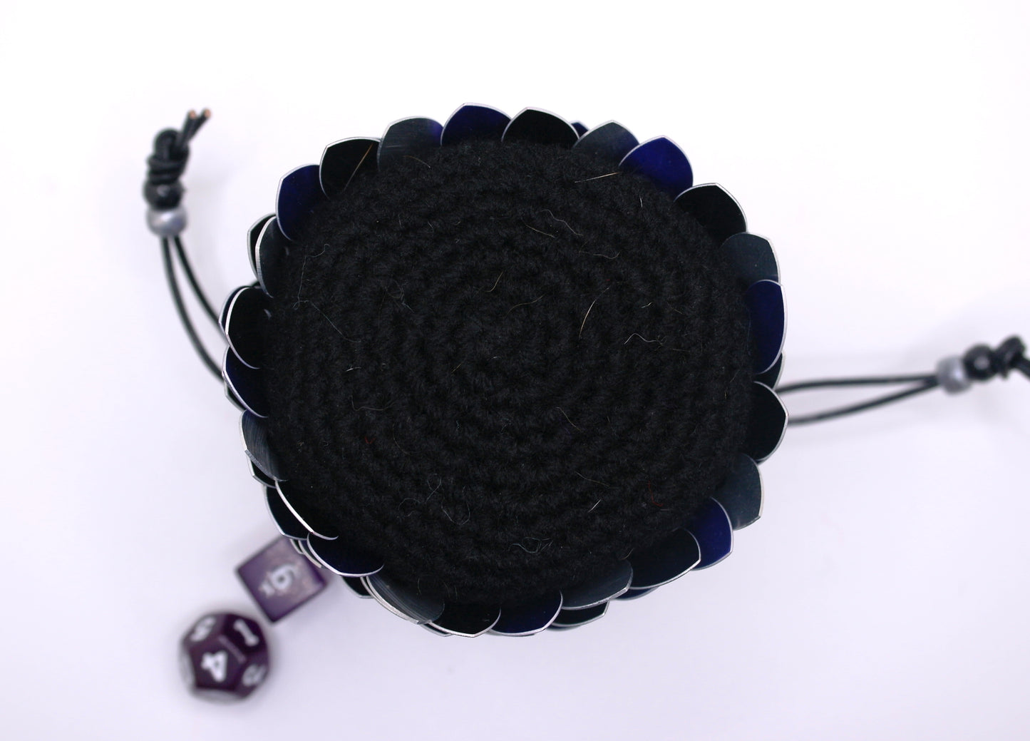 Bottom of dice bag