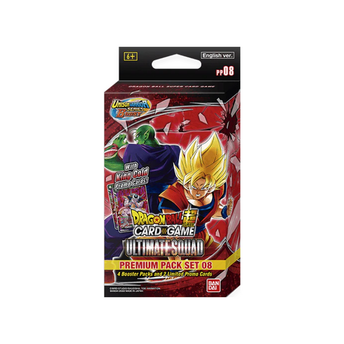 Dragon Ball Super TCG Premium Pack Set 08 Glorious Games & Goods Dragon Ball Super TCG Premium Pack Set 08 Glorious Games & Goods