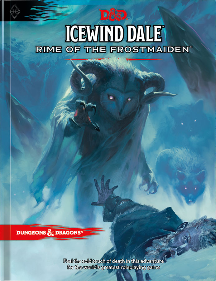 D&D RPG Icewind Dale Rime of the Frostmaiden hardcover