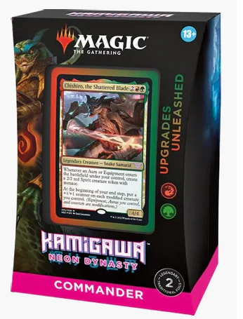 Upgrades Unleashed (red green) Commander Deck