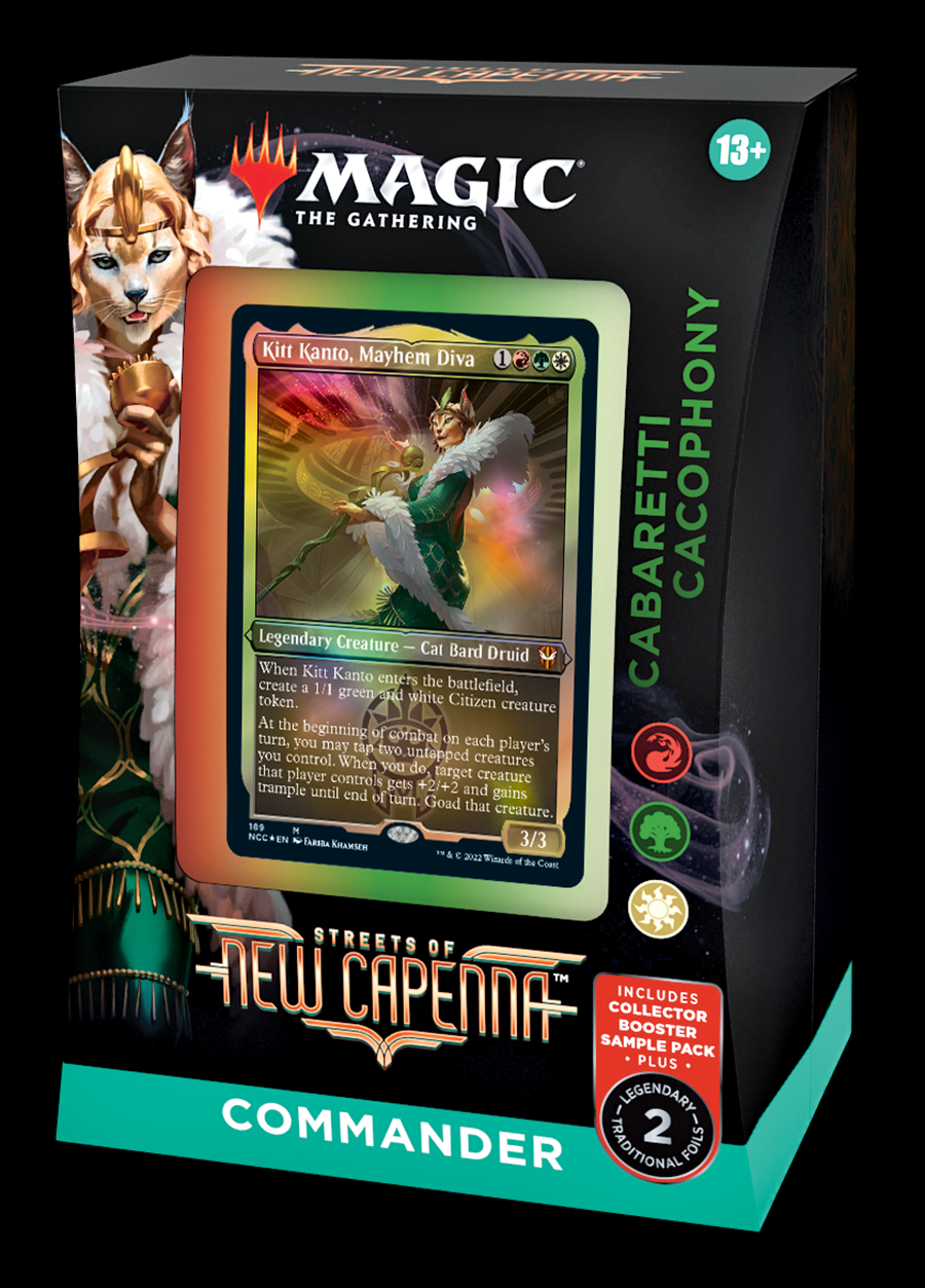 Magic TCG Cabaretti Cacophony Commander Deck red green white