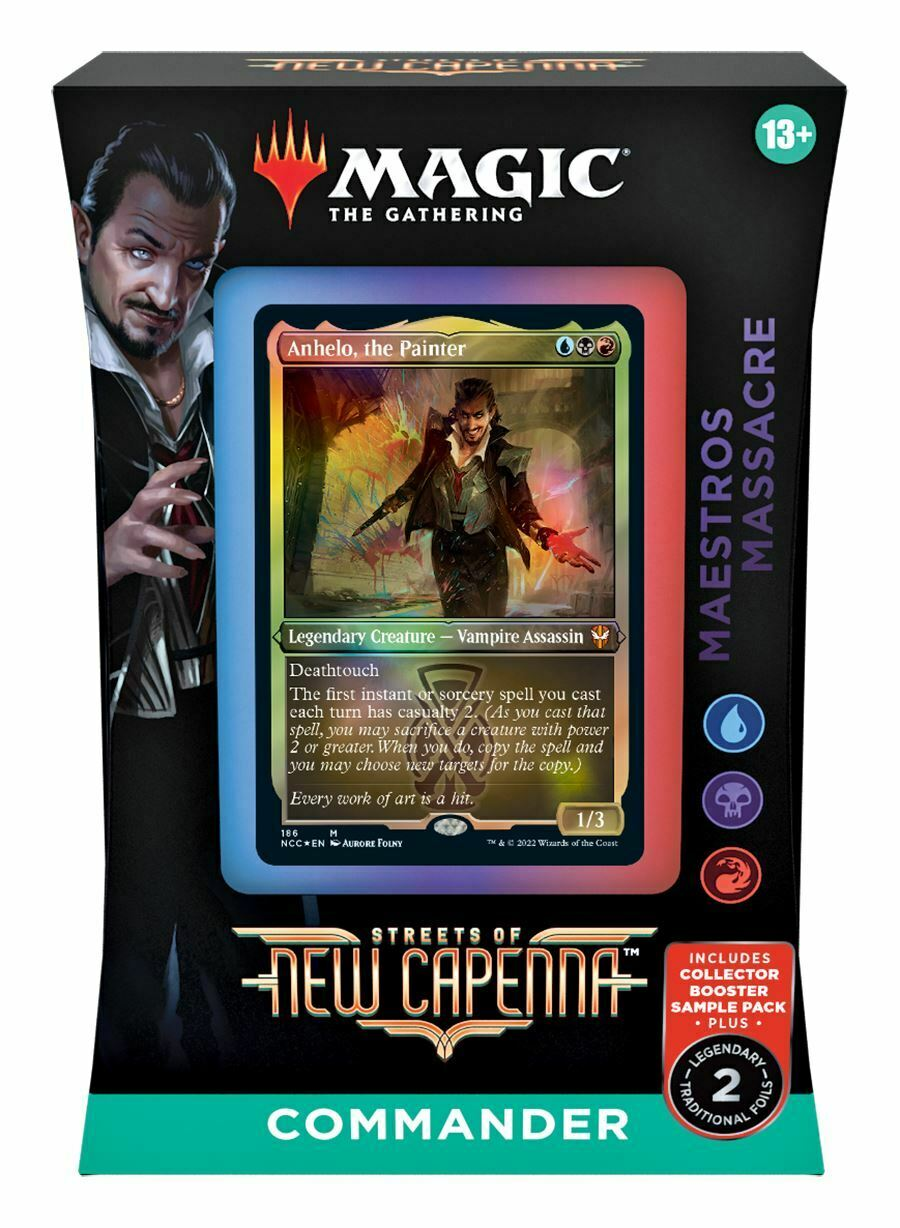 Magic TCG Maestros Massacre Commander Deck blue black red
