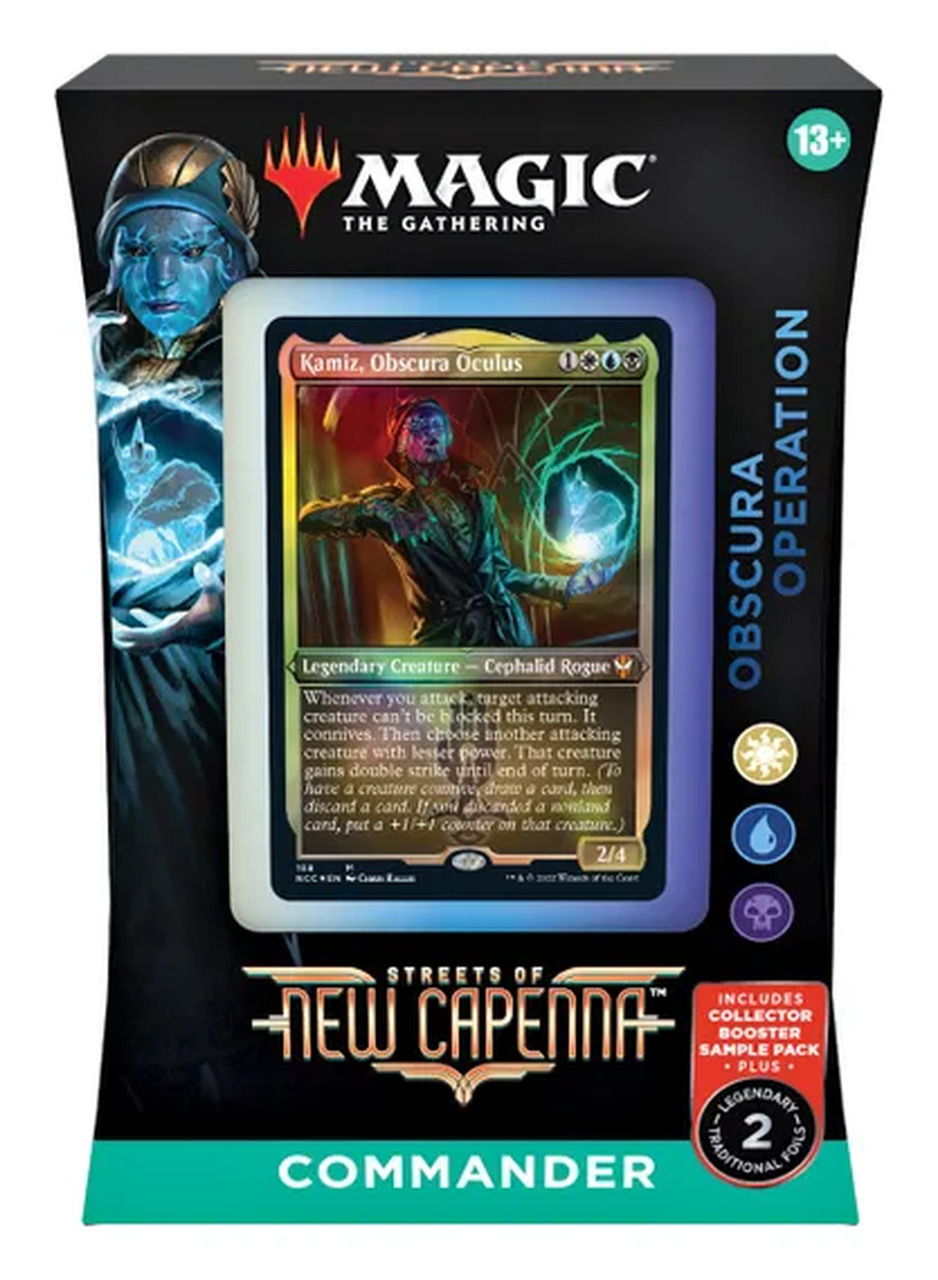 Magic TCG Obscura Operation Commander Deck white blue black