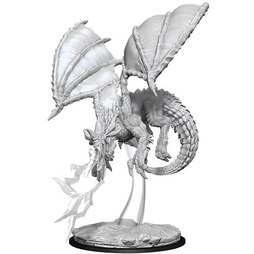 D&D Nolzur's Marvelous Unpainted Miniatures: Young Blue Dragon