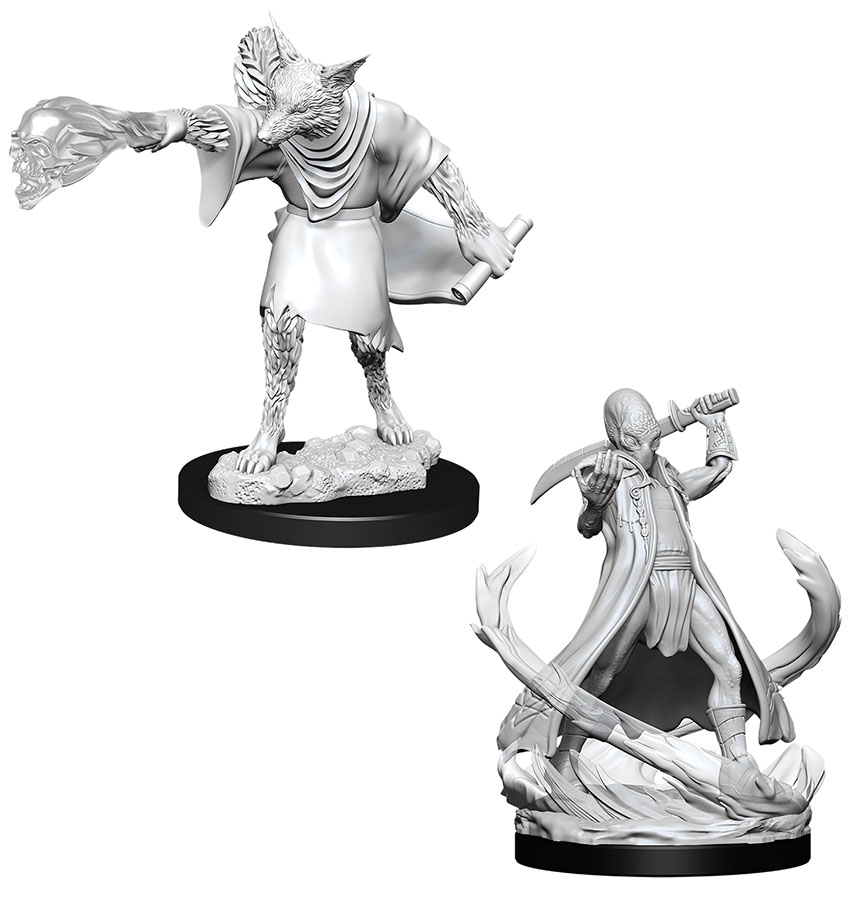 D&D Nolzur's Marvelous Unpainted Miniatures: Arcanaloth & Ultroloth