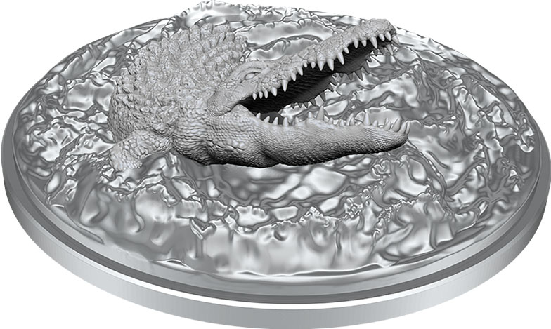 D&D Nolzur's Marvelous Unpainted Miniatures: Crocodile W11
