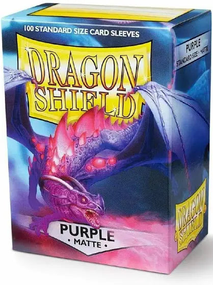 Dragon Shield Card Sleeves: Matte Purple (100)