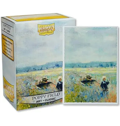 Dragon Shield Card Sleeves: Poppy Field (100)