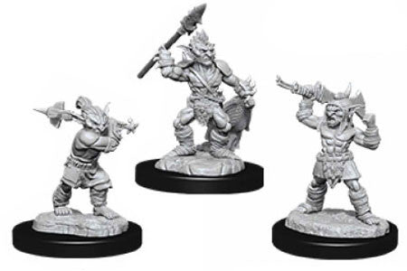 Goblins & Goblin Boss. Three figures.