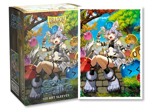 Dragon Shields: (100) Matte Art- Grand Archive- Silvie