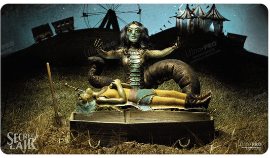 Magic The Gathering TCG: Secret Lair- March 2024- Diabolical Dioramas Playmat Gravebreaker Lamia