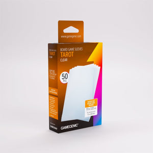 Board Game Sleeves Tarot-Size Clear