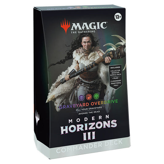 Magic The Gathering TCG: Modern Horizons 3 Commander Deck Graveyard Overdrive