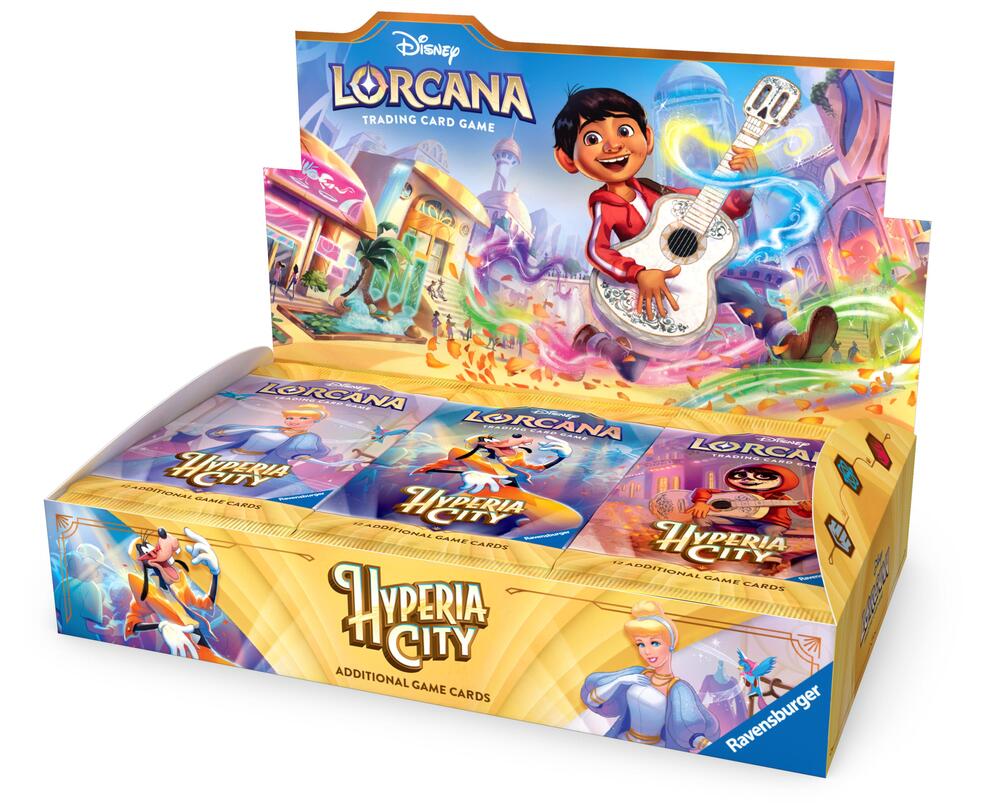 Disney Lorcana Set 14 Hyperia City Booster box