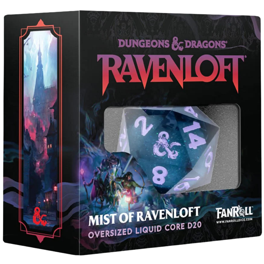 Dungeon & Dragons Mists of RavenLoft Oversized Liquid Core D20