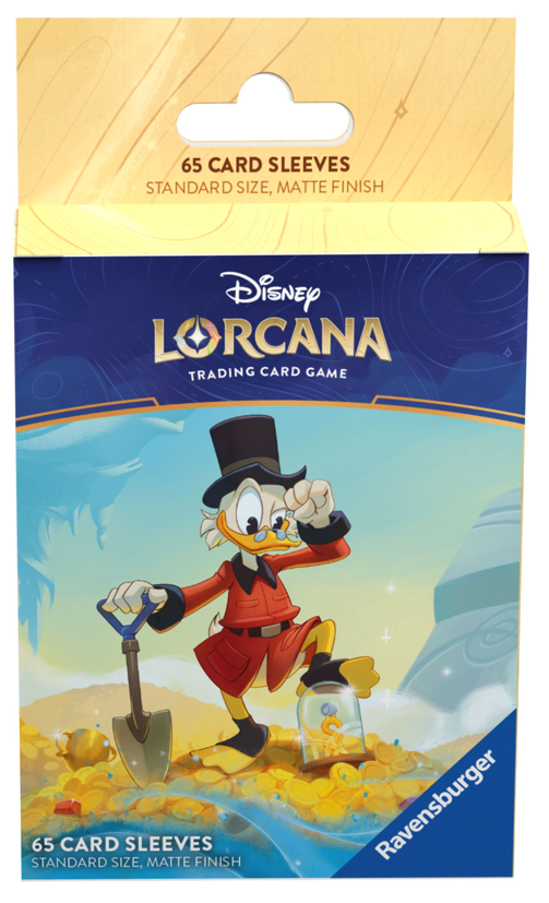 Disney Lorcana TCG Into The Inklands Card Sleeves Scrooge McDuck
