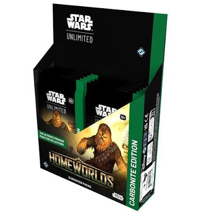 Star Wars: Unlimited- Homeworlds: Carbonite Booster Display