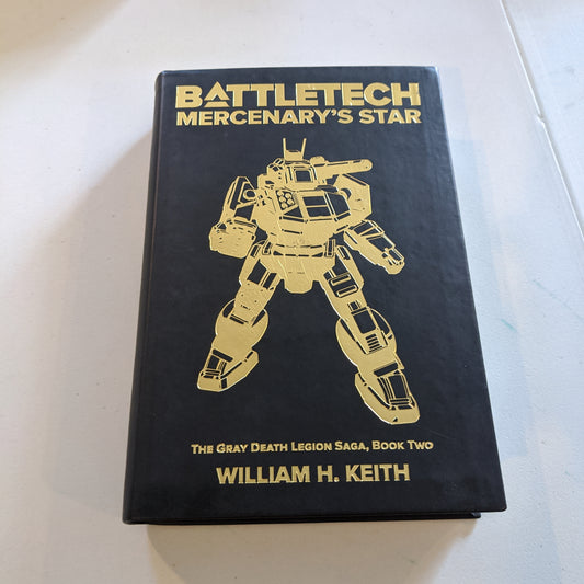 Battletech The Grey Death Legion Trilogy Book 2 Mercenary's Star Limited Edition