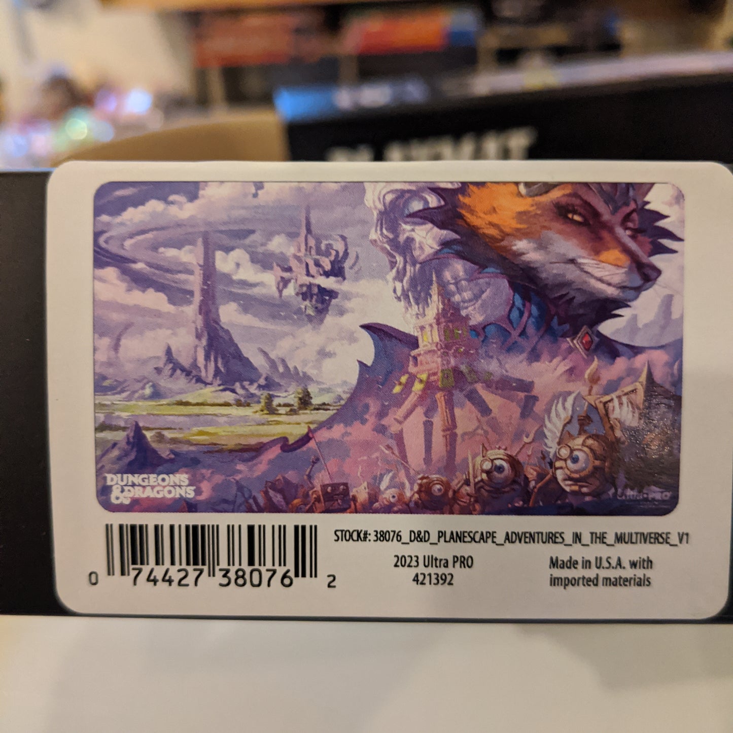 Dungeons & Dragons RPG: Adventures in the Multiverse playmat Fox