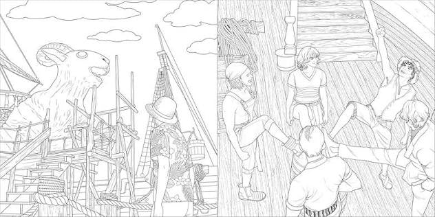 One Piece: The Official Live Action Coloring Book