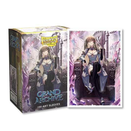 Dragon Shields: (100) Matte Art- Grand Archive- Merlin