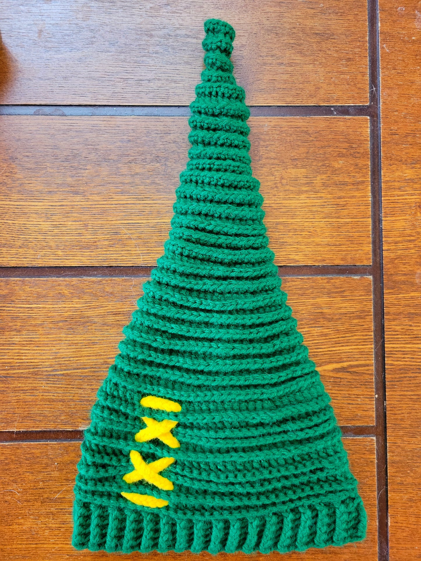 Crocheted Link Hat from the Legend of Zelda