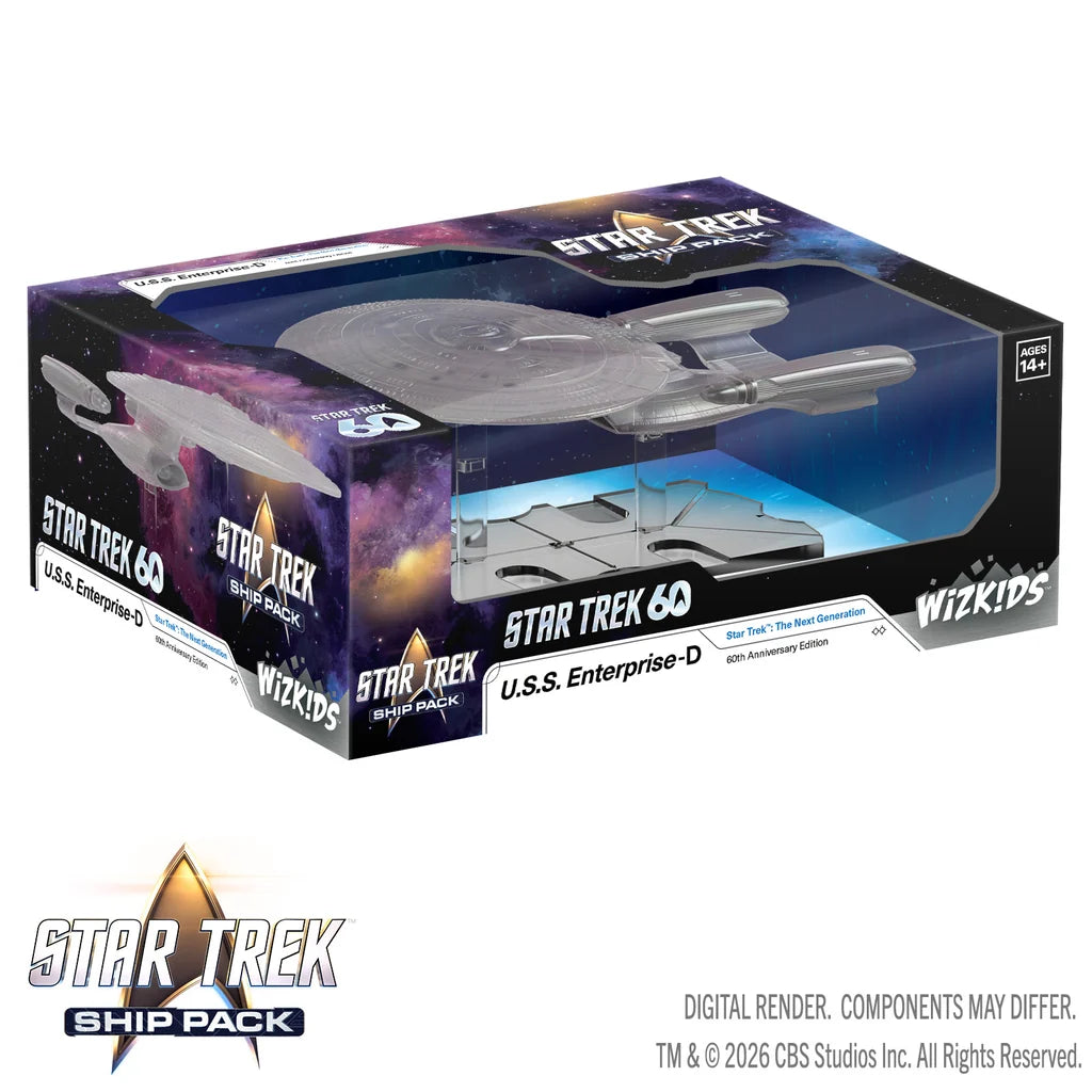Star Trek Ship pack U.S.S Enterprise 60th anniversary edition