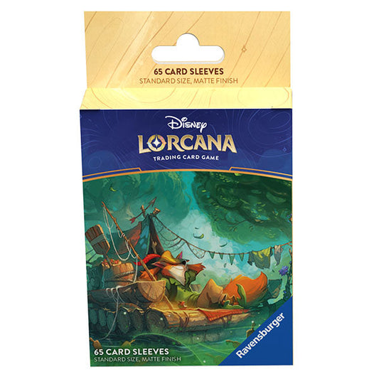 Disney Lorcana TCG Into The Inklands Card Sleeves Robin Hood
