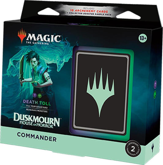 Magic the Gathering TCG: Duskmourn- House of Horror Commander Deck Death Toll