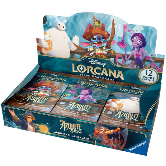Disney Lorcana TCG: Azurite Sea- Booster Box