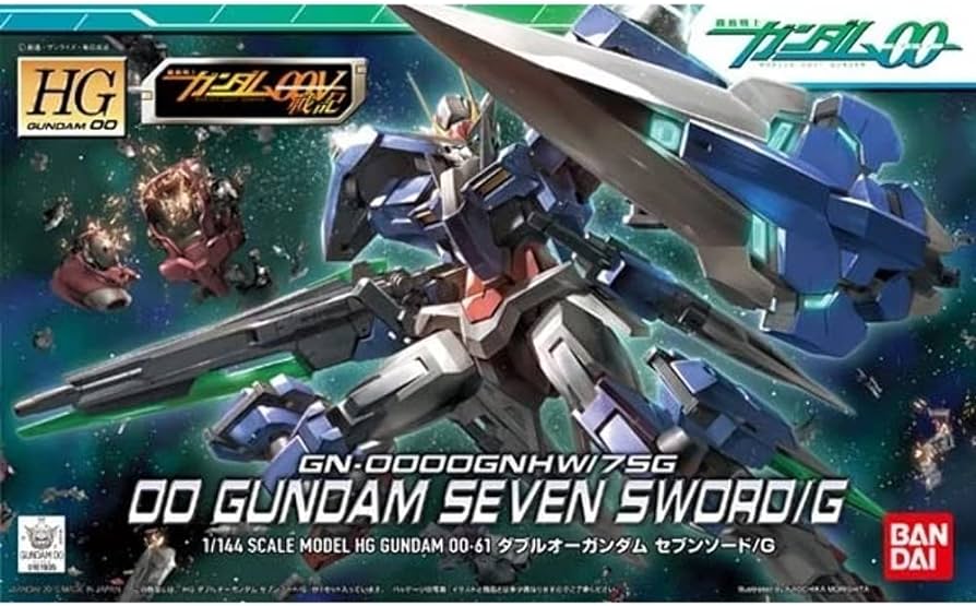 00 Gundam Seven Swords Gundam Model Kit HG